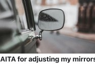 Driver Adjusted Her Mirrors To Deflect Blinding Headlights, But It Ended With A Stranger Following Her Home For A Confrontation