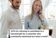 Senior Manager Covered A Lazy Employee’s Extra Work For Years, So They Declined To Chip In For A Luxury Retirement Gift