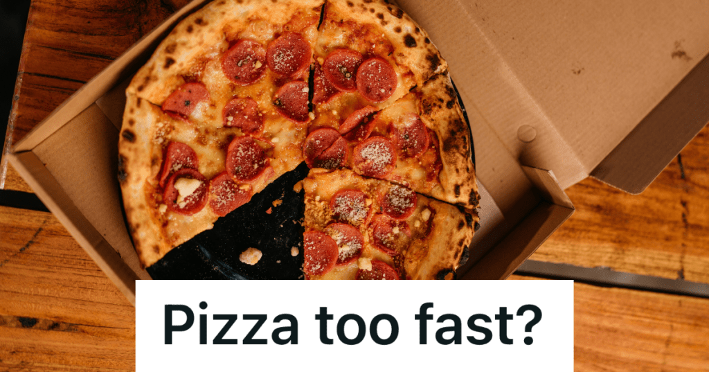 open pizza box with pepperoni pizza