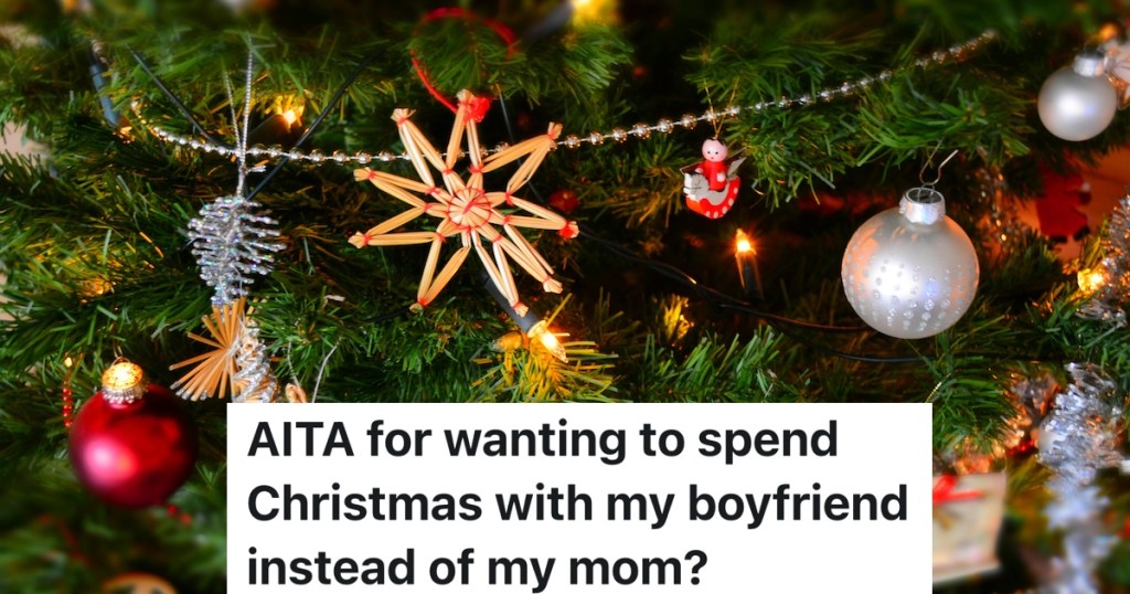 ornaments on christmas tree