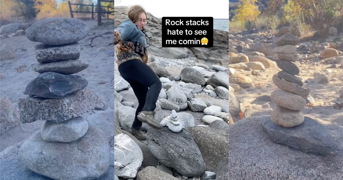 people talking about rocks