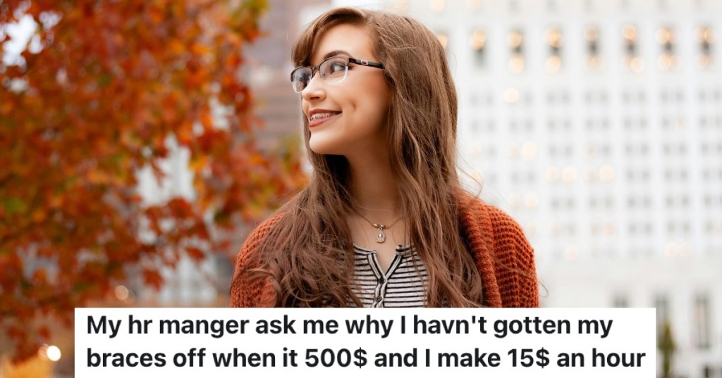 woman smiling outdoors