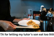 He Did His Tutor A Favor By Bringing Her Son Some Food, But Now She’s Questioning Why He Didn’t Do More
