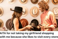 His Girlfriend Took Too Long On Shopping Trips, So He Cut Her Out Of Running Errands Entirely