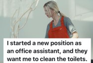 Job Seeker Finally Landed A Stable Position As An Office Assistant, But Then She Got Informed That She’ll Also Have To Clean The Toilets