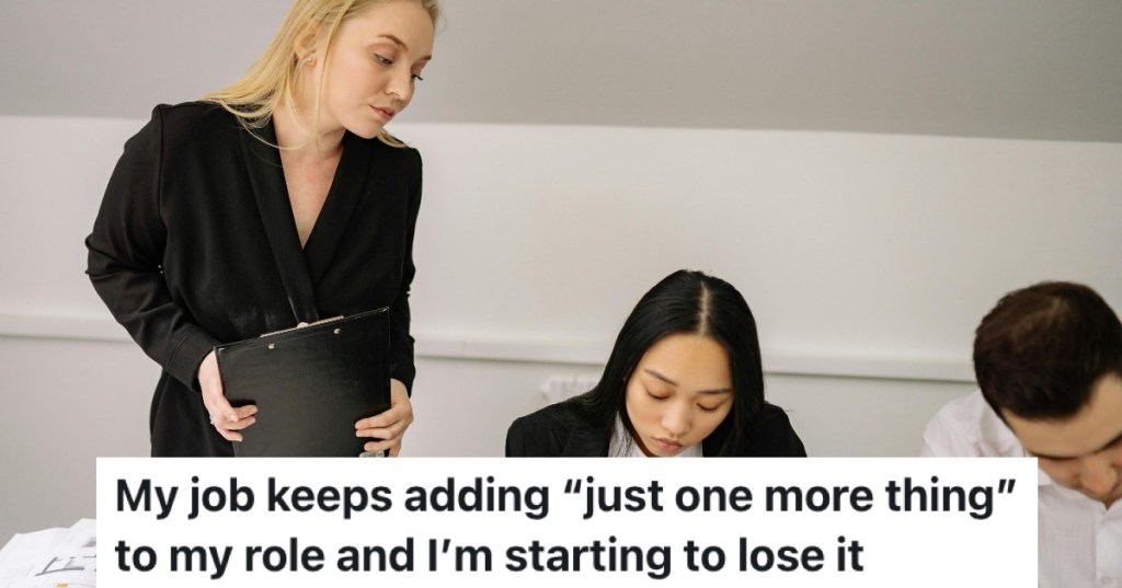 overworked team and manager