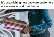 Pizza Delivery Driver Made Plenty Of Noise Arriving With An Order, So He Questioned How The Customer Didn’t Hear Him