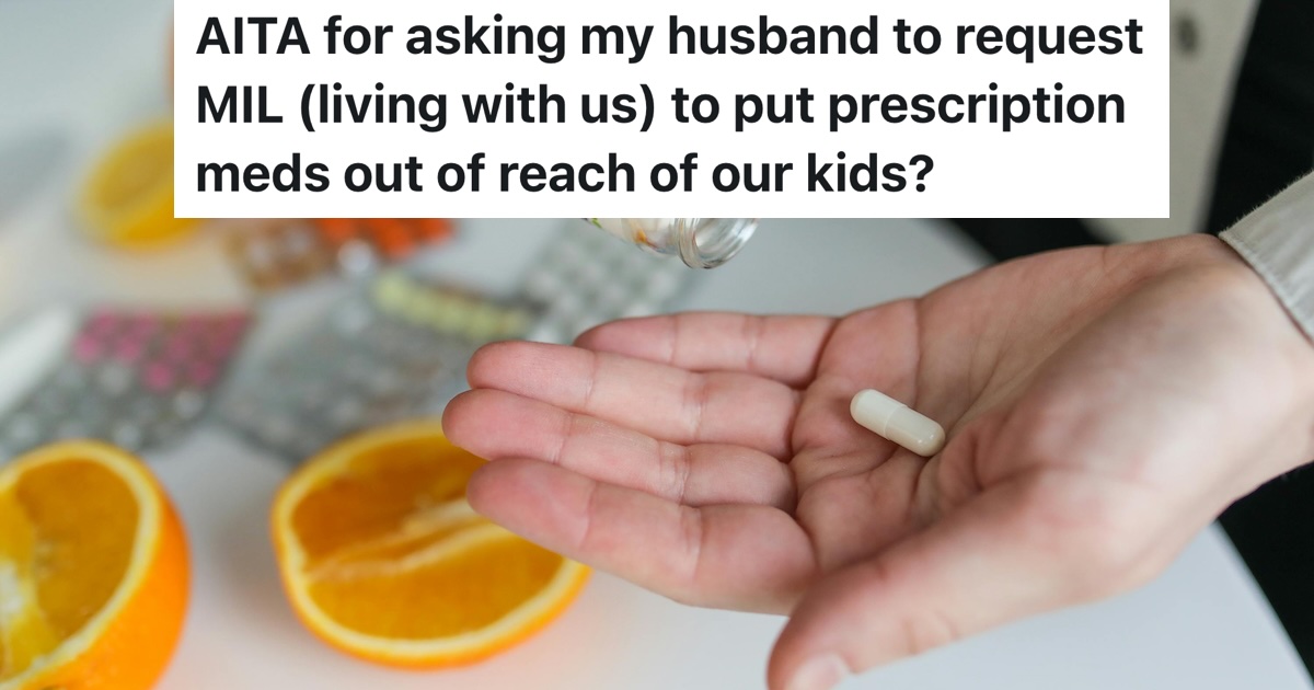 person holding a prescription pill