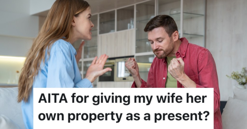 man and woman arguing