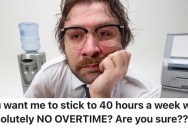 Key Employee Was Given Grief About Overtime Hours, But They Knew The Company Desperately Needed Them. So They Worked Almost 120 Hours In One Week And Got A Huge Payday.
