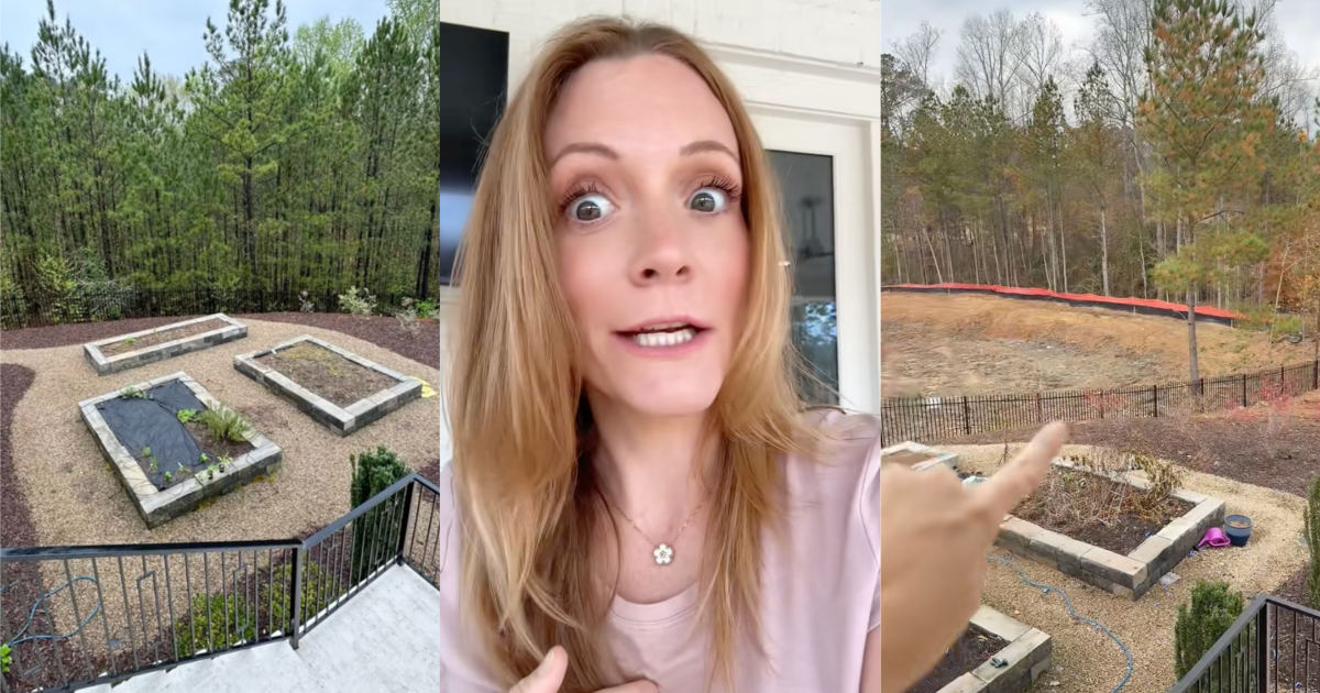 woman talking about her property