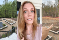 ‘They’ve removed all the stumps. I can tell you it is over 100.’ – A Homeowner Was Not Happy That Her Neighbor Bulldozed Too Many Trees In Her Backyard