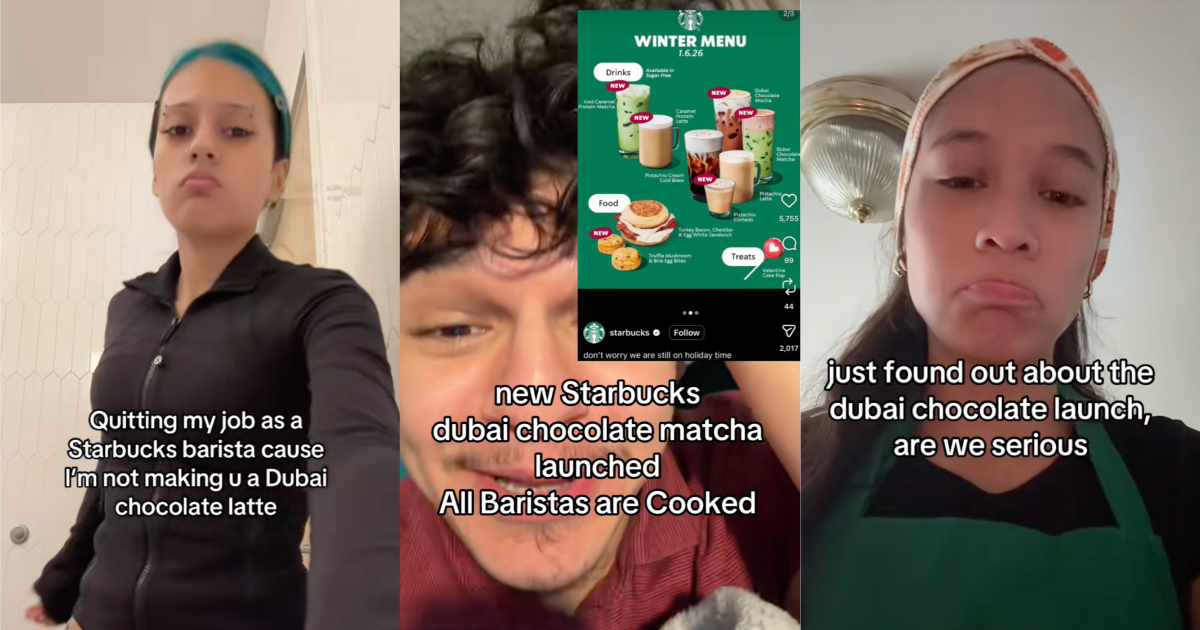 starbucks baristas on tiktok