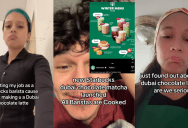 Starbucks Baristas Aren’t Happy About Having To Make The Company’s New Dubai Chocolate Matcha Drinks
