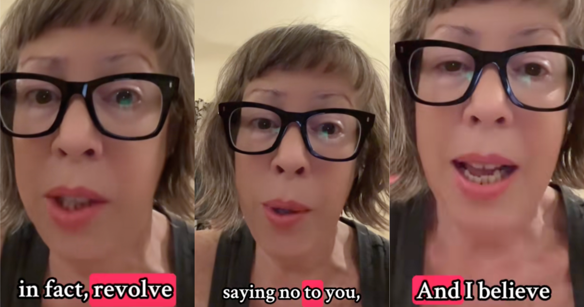 Traveler Shares A Story About A Mom Who Got Upset When Someone Wouldnt Switch Seats With Her Daughter woman talking to tiktokkers