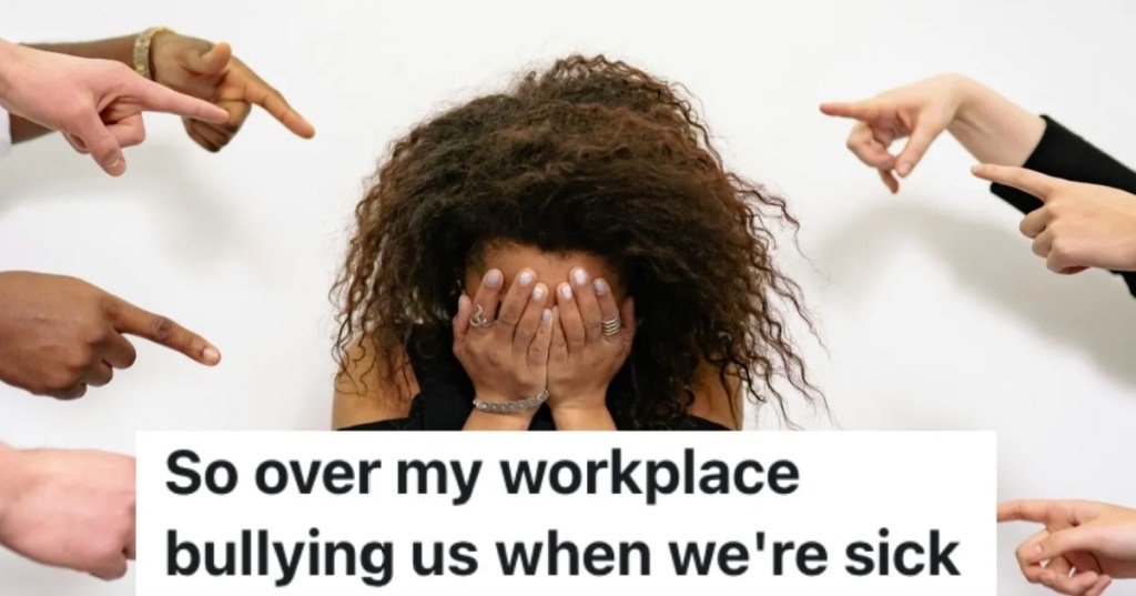 pointing fingers at upset woman