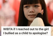 Teenager Realized How Cruelly She Treated A Classmate Years Ago, So She Now Wonders If Reaching Out Would Heal Her Or Just Hurt Her More