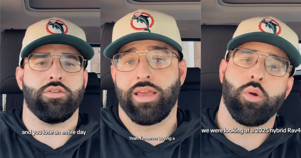 man talking to tiktokkers