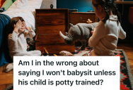 Teen Agreed To Babysit His Brother’s Kid, But He Didn’t Know He Wasn’t Potty Trained