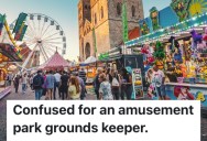 Rude Woman Littered In An Amusement Park And Then Told A Visitor To Pick It Up, So He Put Her In Her Place