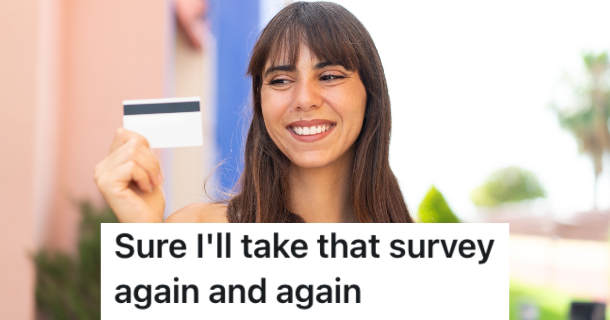 woman holding a credit card