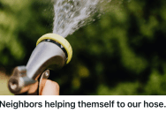 Neighbors Used Homeowner’s Hose Without Permission, So They Finally Shut Down The Free Access For Good