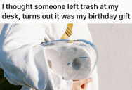 New Employee Got Excited For A Workplace Birthday Tradition, But Then They Found Out How Trashy Their Gift Really Was