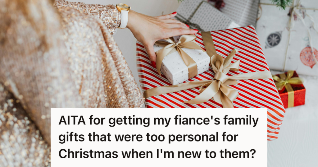 woman putting christmas presents under the tree