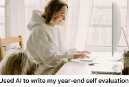 Employee Was Forced To Write A Pointless Self Evaluation, So She Let AI Do The Entire Thing Just To Spite Her Controlling Boss
