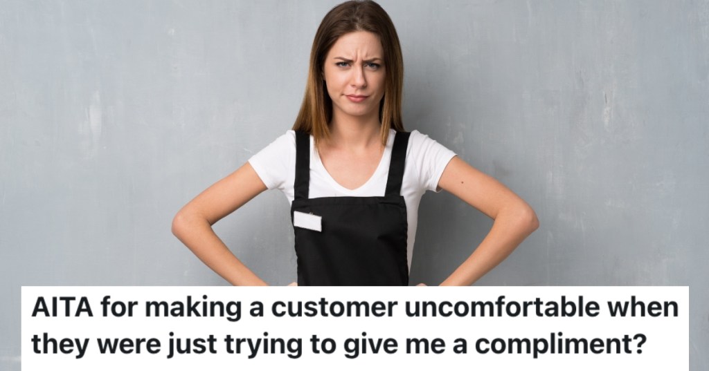 woman wearing an apron