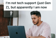 Gen Z Intern Realized His Older Coworkers Didn’t Understand How Apps Work, So He Taught Them The Basics And Accidentally Became The Office IT Guru