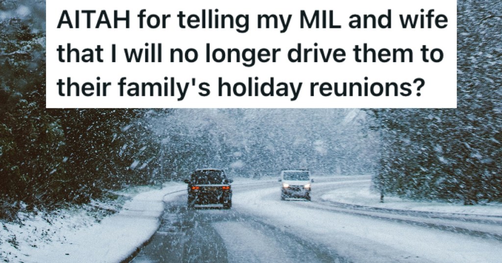 Two cars in snow