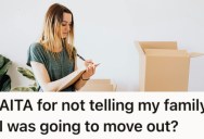 Bartender Was Sick Of Her Hour-Long Commute, So She Planned To Move Closer To The City, But She Kept The News From Her Conservative Family Because She Knew They’d Disapprove