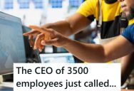 The CEO Of The Company Was Freaking Out Because His Computer Was Acting Weird, So A Tech Support Guy Went Over And Immediately Noticed A Newspaper Leaning On Part Of The Keyboard