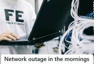 IT Team Spent Hours Troubleshooting A Morning Network Outage, And It Turned Out An External Contractor Had Created A Network Loop By Powering Down The Wrong Switch Every Day