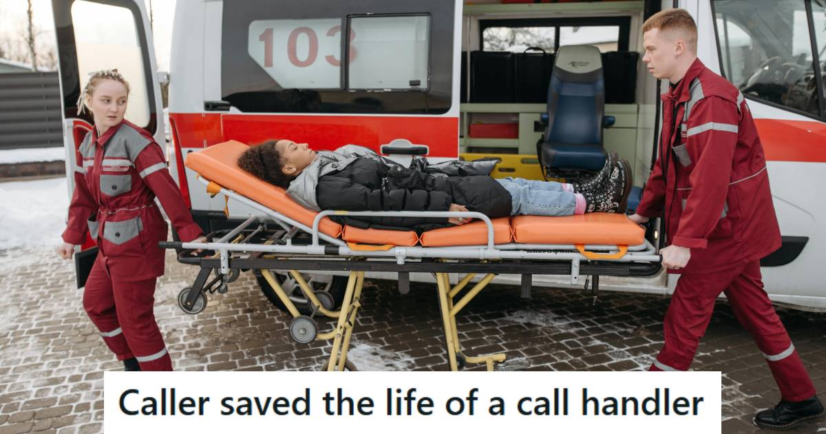 Woman laying on a stretcher getting ready to be loaded into an ambulance