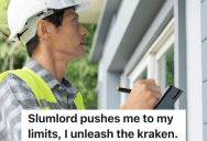 Renter Experiences Multiple Problems With His Apartment, But The Landlord Doesn’t Take It Seriously Until The City Inspector Shows Up