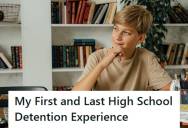 High School Student Got Seven Days Of Detention For A Locker Prank, But He Turned The Punishment Around By Completing Every Assignment So Fast The Teacher Couldn’t Believe It