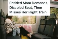 Entitled Mom Demanded The Disabled Seat For Her Family, So This Man With A Disability Gave Up His Seat And Got A Sweet Revenge