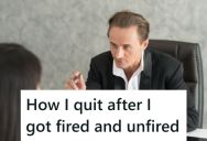 His Company Decided To Insource His Position And Offered Him The Job At A 20% Pay Cut, But He Already Had A Better Offer With Another Company