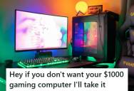 Computer Repair Shop Owner Repeatedly Tried To Return A Customer’s High-End Gaming PC, But After Months Of Phone Calls And No Shows, He Legally Took Ownership Of It
