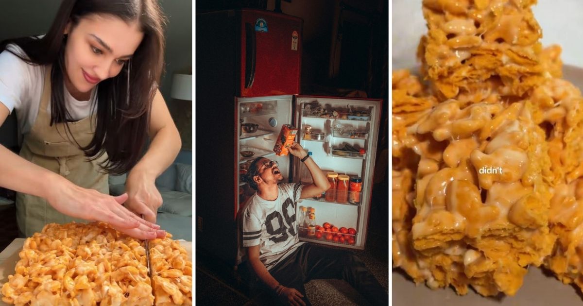 Welcome back to my series, cravings you didnt know you had. Baker Shows Off Her Goldfish Krispy Treats And Were All Intrigued Goldfish snacks