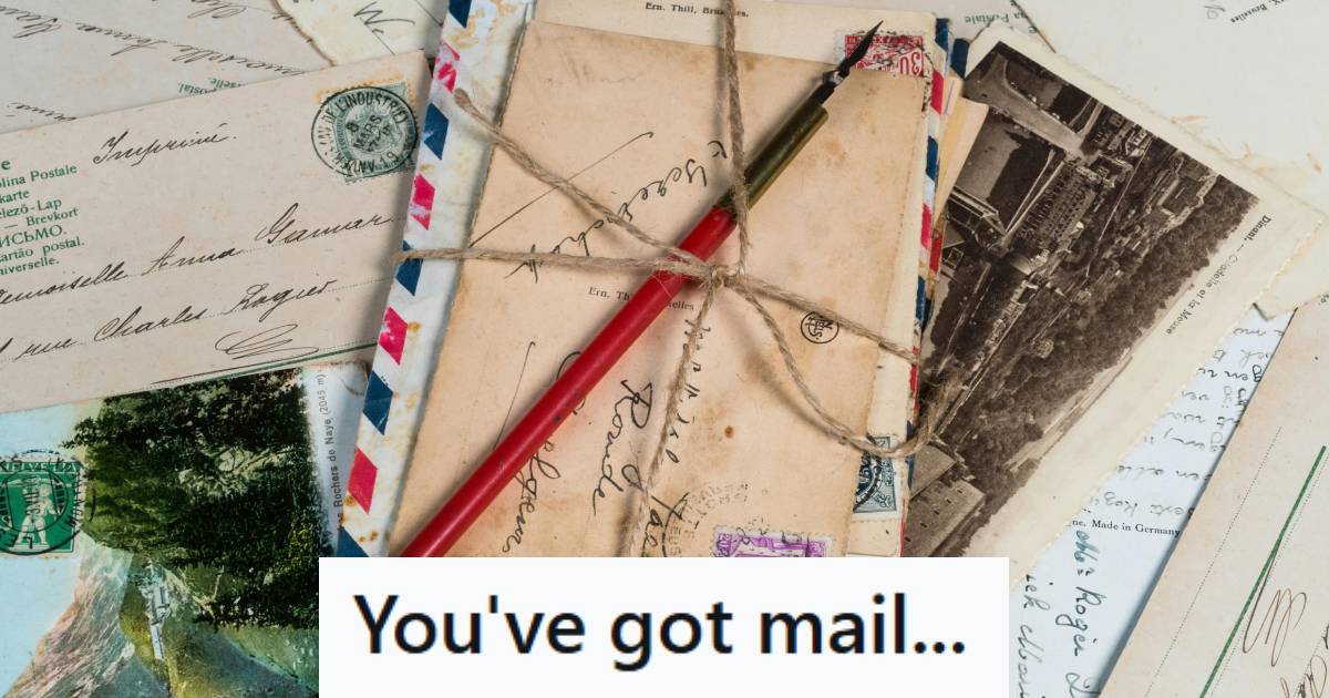 Stack of letters that were sent to the wrong address for a previous tenant