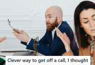 Customer Wouldn’t Drop The Call And Kept Asking More Questions, So Clever Office Employee Acted Like The Connection Was Off And Hung Up The Phone