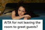 Student Stayed In Her Room To Finish An Online Language Class Instead Of Greeting Her Family Friends, So Her Family Accused Her Of Being Disrespectful And Ungrateful