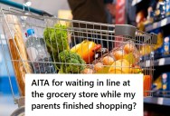 Man Waits In line While His Parents Finish Shopping, But This Time Other Shoppers Started Complaining That It Isn’t Fair, While He Argues It’s Not Against The Rules