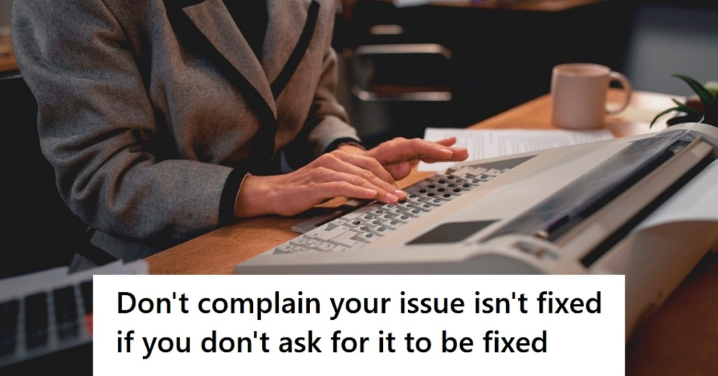Woman using fax machine at office