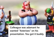 Man’s Coworker Asked Him To Put “Asterixes” In Front Of Every Bullet Point In A PowerPoint Presentation, But Since He Didn’t Accept Being Corrected, He Gave Him Exactly What He Asked For