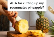 Man’s Roommate Has A History Of Letting Fruit Go Bad, So This Time He Cut Up Her Pineapple And Put It In The Fridge, But She Says He Should’ve Asked