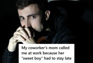 Shy Coworker Kept Getting Phone Calls Every 30 Minutes, But When He Learned That It Was His Controlling Mom, He Realized He Needed Help